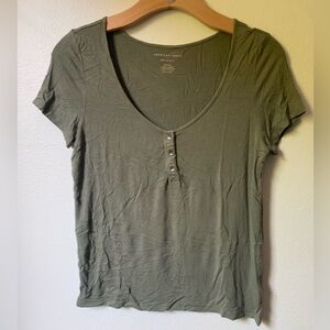 Olive Top From American Eagle